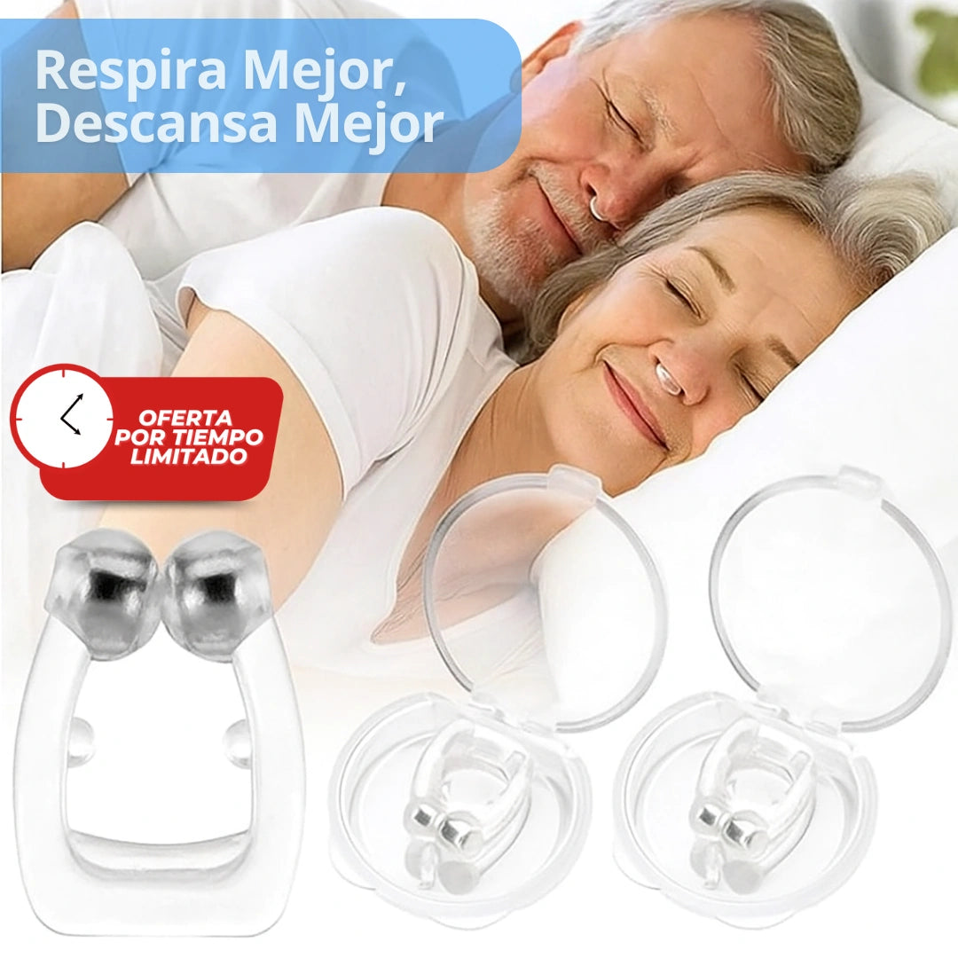 2x1 Clip Anti-Ronquido AeroMax - El descanso que siempre soñaste