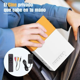 Mini Proyector LED VisionGo™ - Cine en cualquier lugar de tu casa