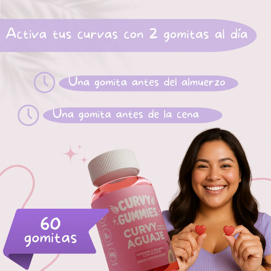 Curvy Gummies – Realza tus curvas tomando solo 2 gomitas al día